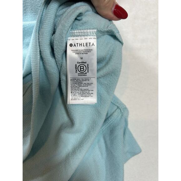 Athleta Sweater Luxe Sweater Womens size Med V-Neck Comfy Soft Pullover - Picture 6 of 8